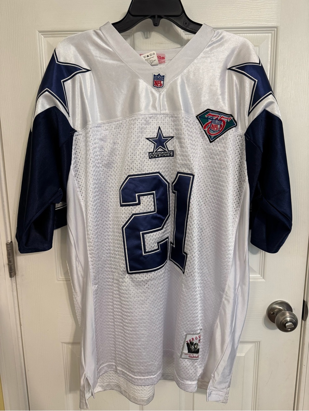 Mitchell & Ness Deion Sanders 75th Anniversary NFL Jersey